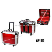 new arrival--fashional strong&portable aluminum trolley luggage wholesale manufacturer